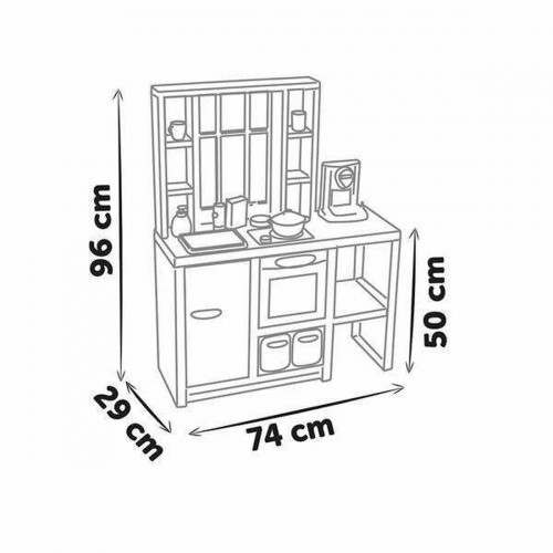 Toy kitchen Smoby 32 Pieces 96 x 74 x 29 cm image 4