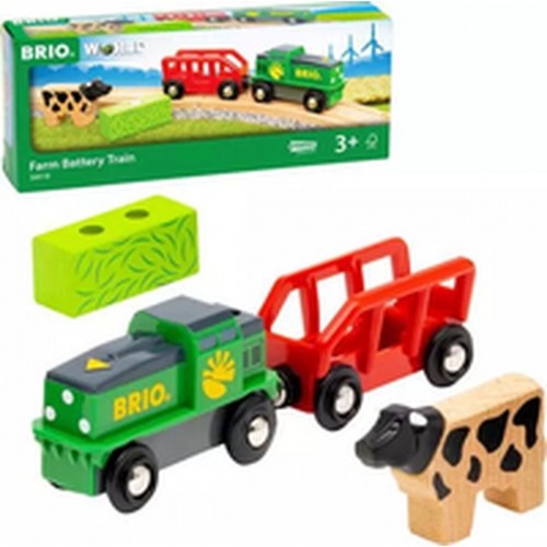 Поезд Brio Farm battery train image 4