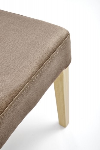 Halmar VERMONT chair, honey oak / beige Monolith 09 image 4