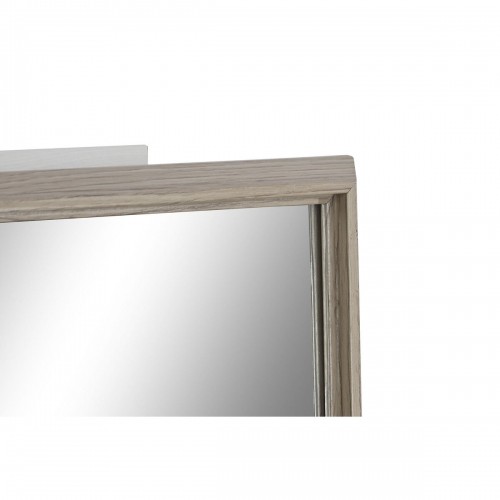 Настенное зеркало Home ESPRIT Белый Коричневый Бежевый Серый Стеклянный полистирол 63,3 x 2,6 x 89,6 cm (4 штук) image 4