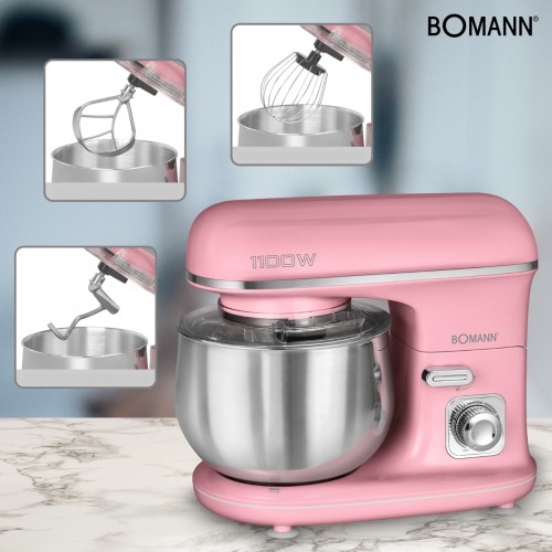 Kneading machine 5 L Bomann KM6030CBM pink image 4