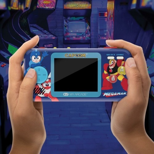 Portable Game Console My Arcade Pocket Player PRO - Megaman Retro Games Blue image 4