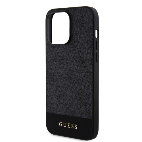 Guess PU 4G Stripe MagSafe Case for iPhone 15 Pro Black image 4