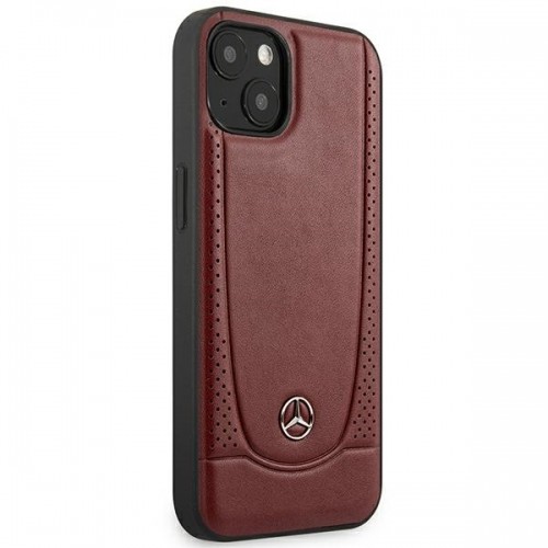 Mercedes MEHCP15SARMRE iPhone 15 6.1" czerwony|red hardcase Leather Urban Bengale image 4