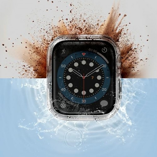 UNIQ etui Nautic Apple Watch Series 7|8 45mm przezroczysty|dave clear image 4