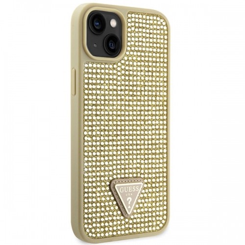 Guess GUHCP14MHDGTPD iPhone 14 Plus 6.7" złoty|gold hardcase Rhinestone Triangle image 4