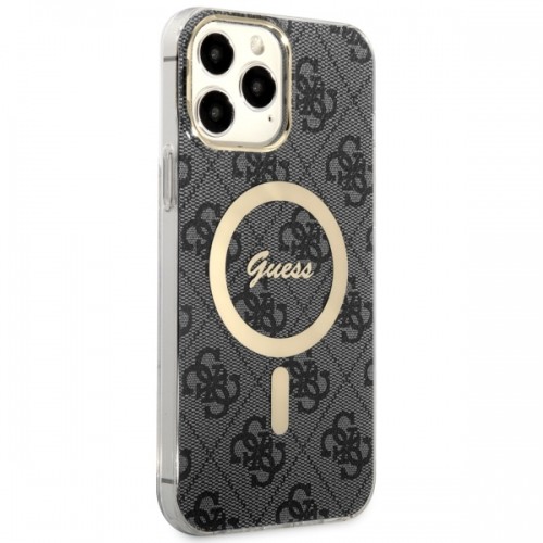 Guess GUHMP13XH4STK iPhone 13 Pro Max 6.7" czarny|black hardcase 4G MagSafe image 4