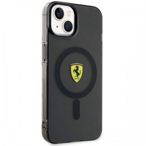 Ferrari FEHMP14MURKK iPhone 14 Plus 6,7" czarny|black hardcase Translucent Magsafe image 4