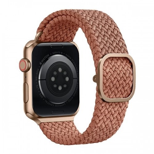 UNIQ pasek Aspen Apple Watch 44|42|45|49 mm Series 4|5|6|7|8|SE|SE2|Ultra Braided różowy|grapefruit pink image 4
