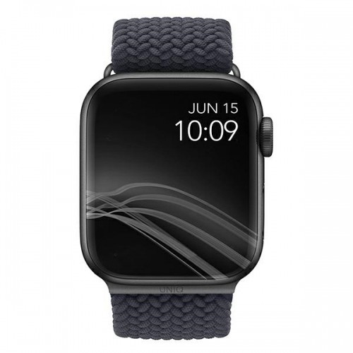 UNIQ pasek Aspen Apple Watch 40|38|41mm Series 4|5|6|7|8|SE|SE2 Braided szary|granite grey image 4