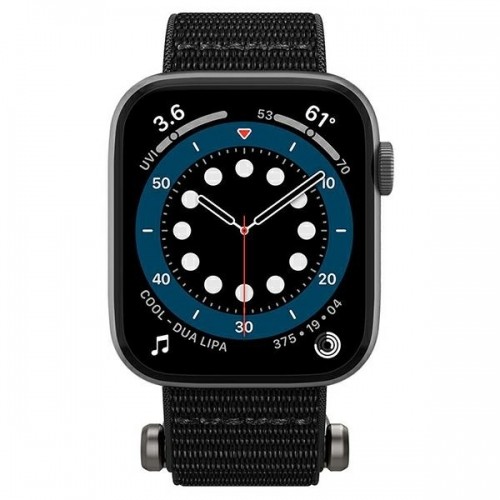 Spigen DuraPro Flex Apple Watch 4|5|6|7|SE 42|44|45 mm czarny|black AMP02465 image 4