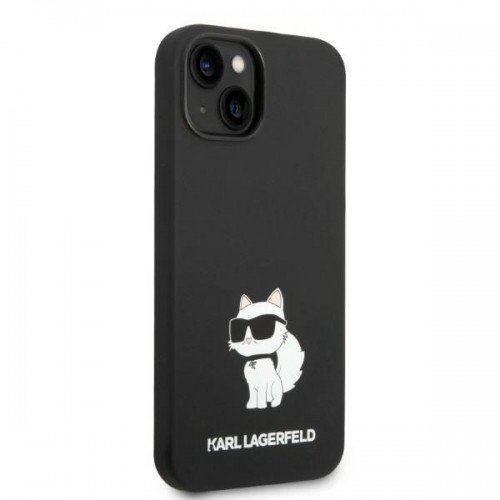 Karl Lagerfeld KLHMP14MSNCHBCK iPhone 14 Plus 6,7" hardcase czarny|black Silicone Choupette MagSafe image 4