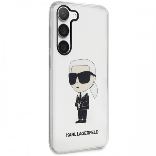 Karl Lagerfeld KLHCS23MHNIKTCT S23+ S916 transparent hardcase Ikonik Karl Lagerfeld image 4