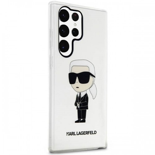 Karl Lagerfeld KLHCS23LHNIKTCT S23 Ultra S918 transparent hardcase Ikonik Karl Lagerfeld image 4