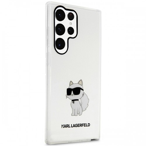 Karl Lagerfeld KLHCS23LHNCHTCT S23 Ultra S918 transparent hardcase Ikonik Choupette image 4