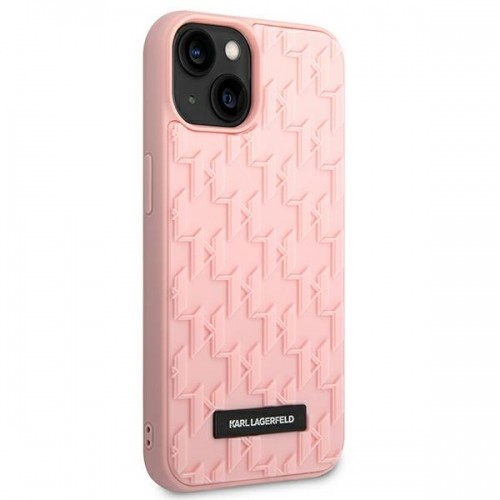 Karl Lagerfeld KLHCP14MRUPKLPP iPhone 14 Plus 6,7" hardcase różowy|pink 3D Monogram image 4