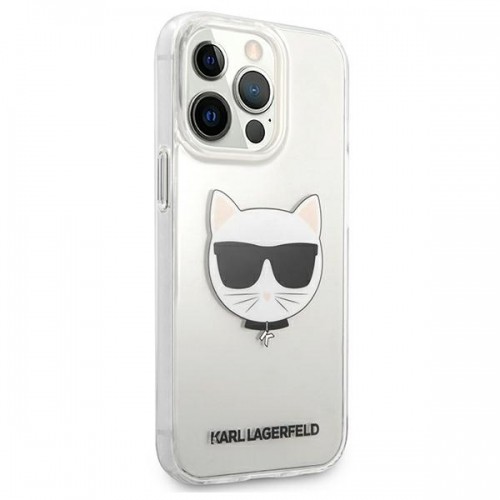 Karl Lagerfeld KLHCP13XCTR iPhone 13 Pro Max 6,7" hardcase transparent Choupette Head image 4