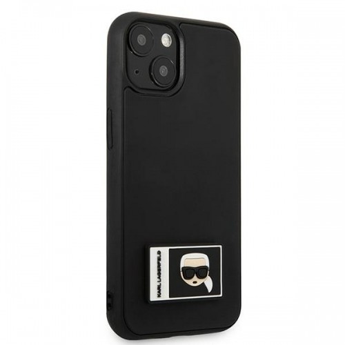 Karl Lagerfeld KLHCP13S3DKPK iPhone 13 mini 5,4" czarny|black hardcase Ikonik Patch image 4