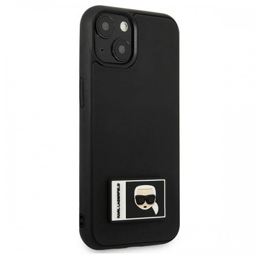 Karl Lagerfeld KLHCP13M3DKPK iPhone 13 6,1" czarny|black hardcase Ikonik Patch image 4
