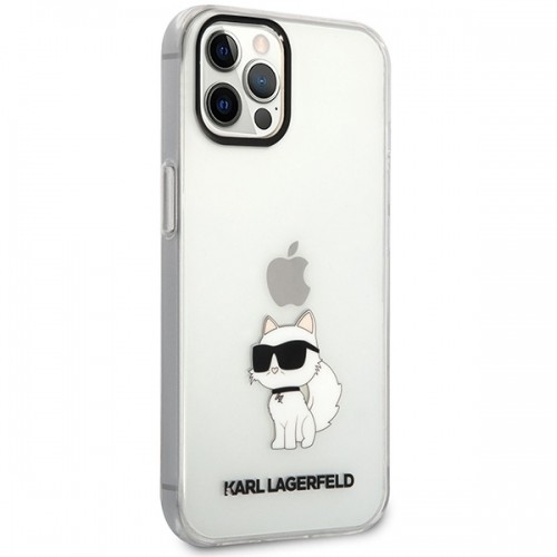 Karl Lagerfeld KLHCP12MHNCHTCT iPhone 12 |12 Pro 6,1" transparent hardcase Ikonik Choupette image 4