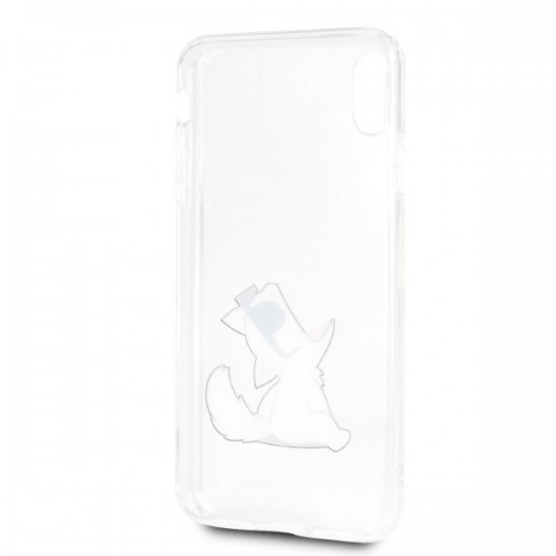 Karl Lagerfeld KLHCI65CFNRC iPhone Xs Max hardcase transparent Choupette Fun image 4