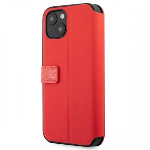 Ferrari FESAXFLBKP13SRE iPhone 13 mini 5,4" czerwony|red book On Track Carbon Stripe image 4