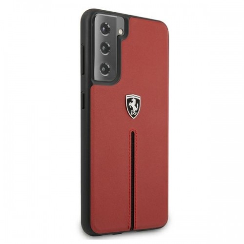 Ferrari FEOSIHCS21SRE S21 G991 czerwony|red hardcase Off Track Leather Nylon Stripe image 4