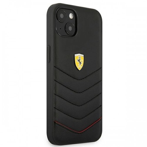 Ferrari FEHCP13SRQUK iPhone 13 mini 5,4" czarny|black hardcase Off Track Quilted image 4