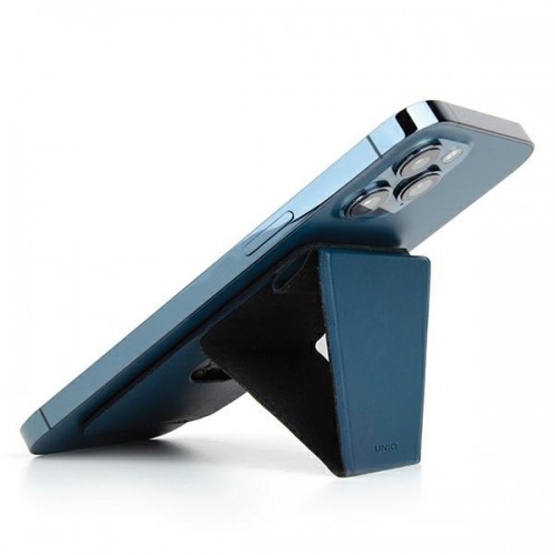 UNIQ Lyft magnetyczny stojak na telefon snap-on stand and card holder niebieski|blue image 4