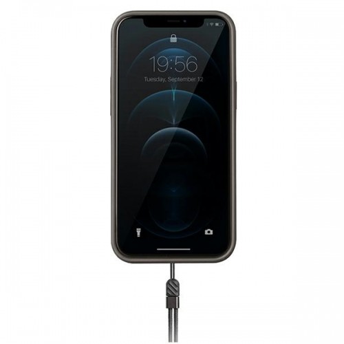 UNIQ etui Heldro iPhone 12 Pro Max 6,7" czarny moro|charcoal camo Antimicrobial image 4