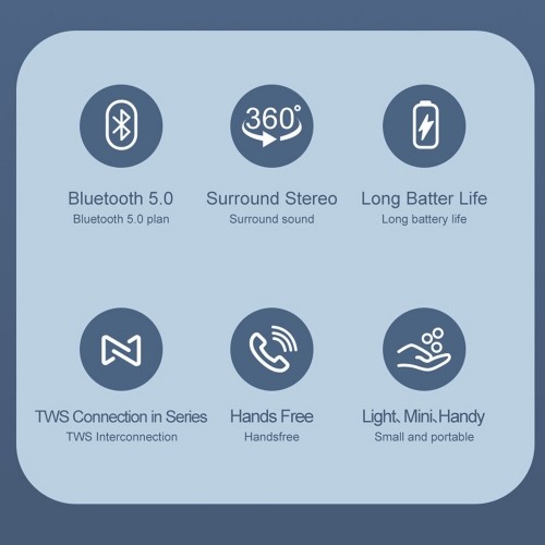 OEM Awei Portable Bluetooth Speaker Y335 Mini TWS Beige image 4