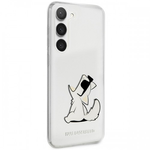 Karl Lagerfeld PC|TPU Choupette Eat Case for Samsung Galaxy S23 Transparent image 4