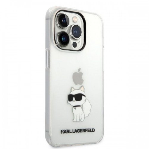 Karl Lagerfeld IML Choupette NFT Case for iPhone 14 Pro Transparent image 4
