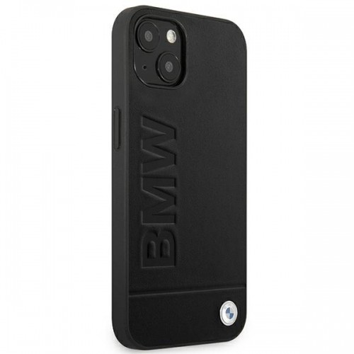 BMW Leather Hot Stamp Case for iPhone 14 Black image 4