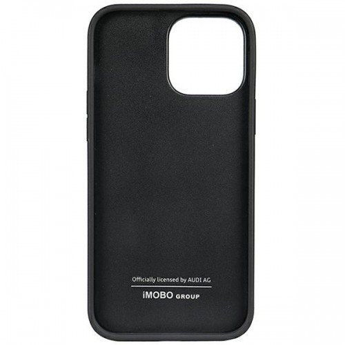 Audi Synthetic Leather iPhone 13 Pro Max 6.7" czarny|black hardcase AU-TPUPCIP13PM-TT|D1-BK image 4