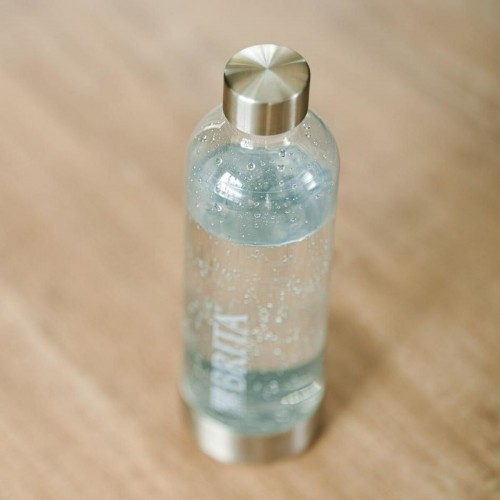 Бутылка с водой SodaOne Brita 1043722 Прозрачный Серебристый 1 L image 4
