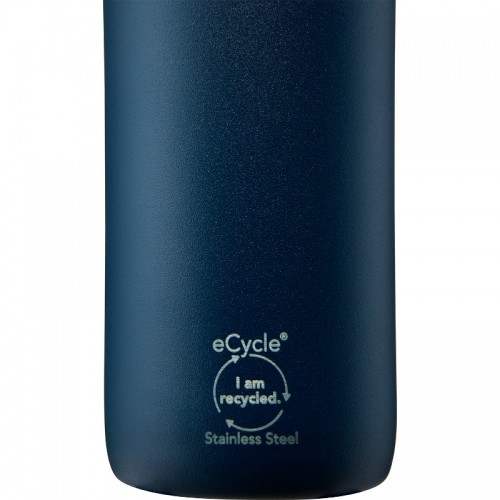 Aladdin Termopudele CityLoop Thermavac eCycle Water Bottle 0.6L, pārstrādāta nerūs. tērauda / tumši zila image 4