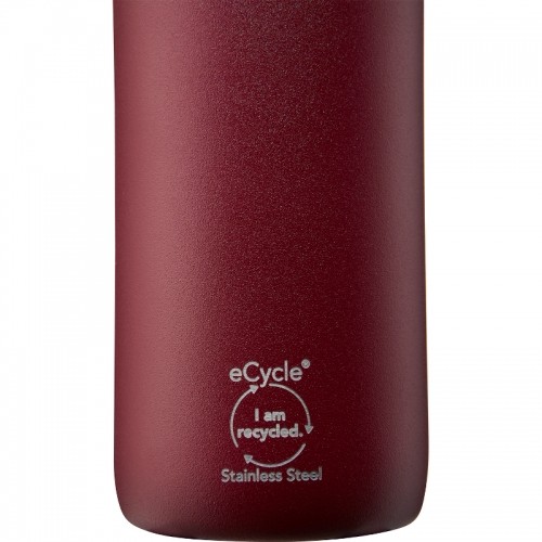 Aladdin Termopudele CityLoop Thermavac eCycle Water Bottle 0.6L, pārstrādāta nerūs. tērauda / bordo image 4