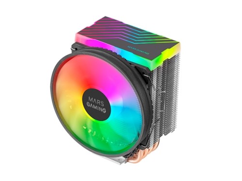 Mars Gaming MCPU44 CPU Cooler Dzesētājs procesoram Dual ARGB / 160W image 4