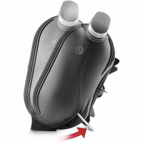 Portable Fan Heater DeLonghi Classic Black 2400 W image 4