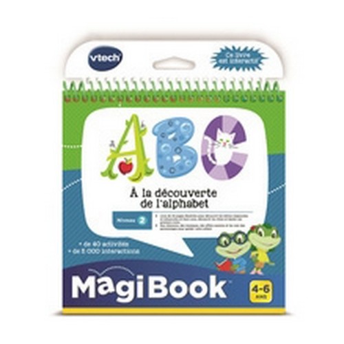 ноутбук Vtech Magibook Interactive Book  ABC, Discovering The Alphabet (FR) image 4