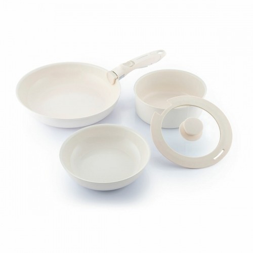 Set of Pans with Removable Handle and Lid Passet InnovaGoods 5 Pieces image 4