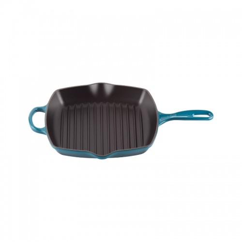 Le Creuset Čuguna grillpanna kvadrātveida 26x26cm zila image 4