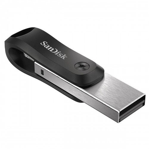 Pendrive SanDisk iXpand Black Silver 64 GB image 4