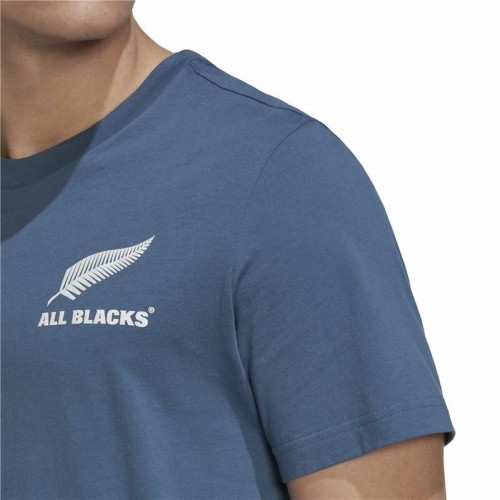 Men’s Short Sleeve T-Shirt Adidas All Blacks image 4