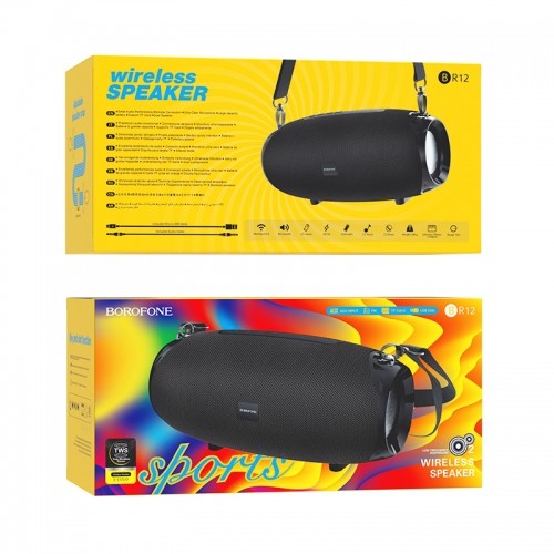 OEM Borofone Portable Bluetooth Speaker BR12 Amplio black image 4