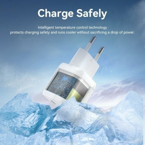 Wall Charger Vention FAKW0-EU 30 W USB-C White image 4