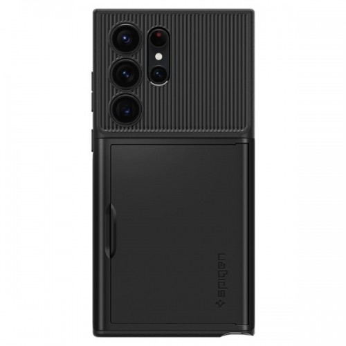 Spigen Slim Armor CS Sam S23 Ultra S918 czarny|black ACS05628 image 4