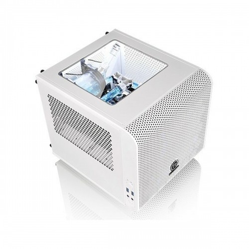 Блок полубашня Mini ITX THERMALTAKE Core V1 Snow Edition Белый image 4