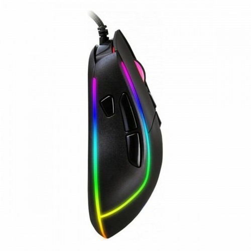 Игровая мышь со светодиодами CoolBox DG-MOU019-RGB RGB 6400 dpi 30 ips Чёрный image 4